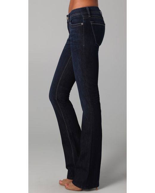 DL1961 Milano Boot Cut Jeans in Blue | Lyst
