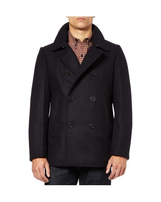 J.Crew Bayswater Peacoat in Blue for Men Lyst