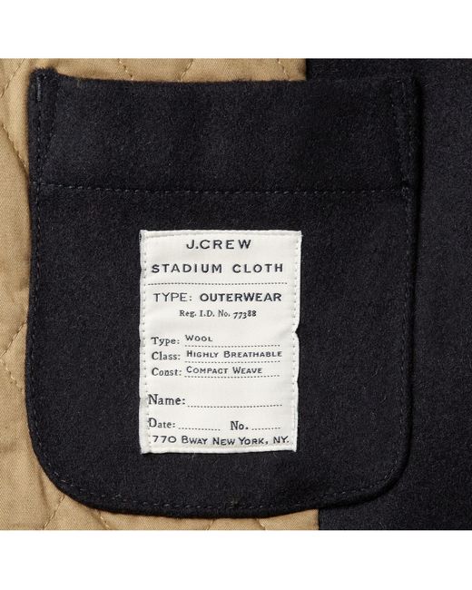 J.Crew Bayswater Peacoat in Blue for Men | Lyst J.Crew Bayswater Peacoat in Blue for Men | Lyst