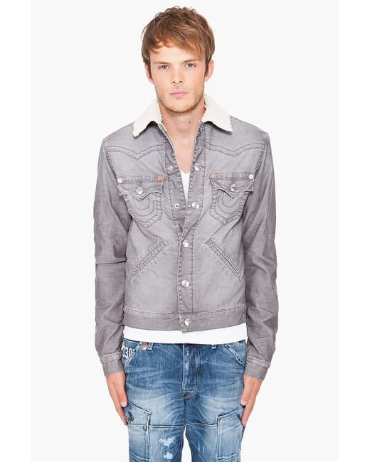 True Religion Jimmy Sherpa Jacket in 