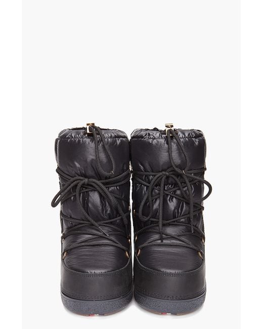 Moncler Moon Boots in Black for Men Lyst