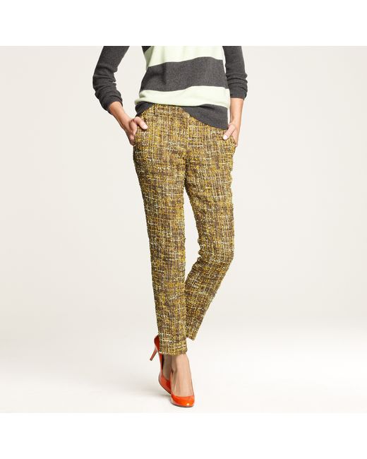 J.Crew Café Capri in Harvest Tweed in 