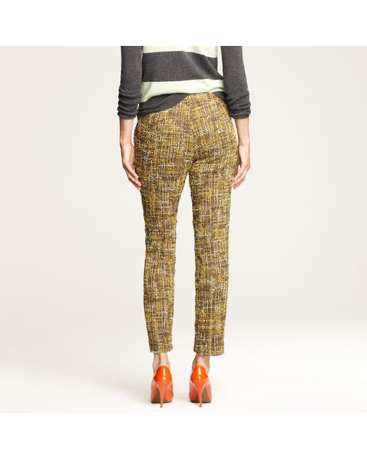 J.Crew Café Capri in Harvest Tweed in 