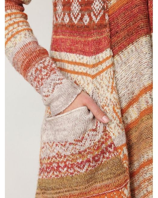 Free people deals aztec sweater