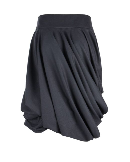 AllSaints Black Venice Bubble Skirt