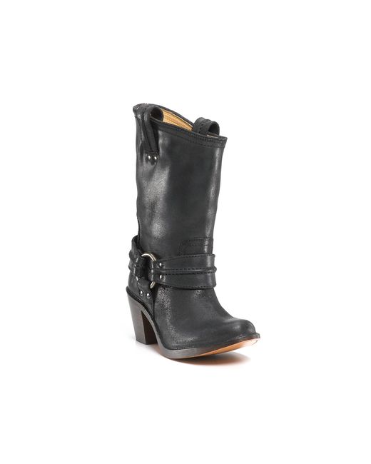 Frye Carmen Harness Short Boots in 
