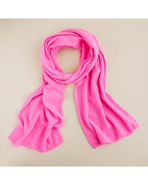 J.Crew Cashmere Scarf in Pink | Lyst