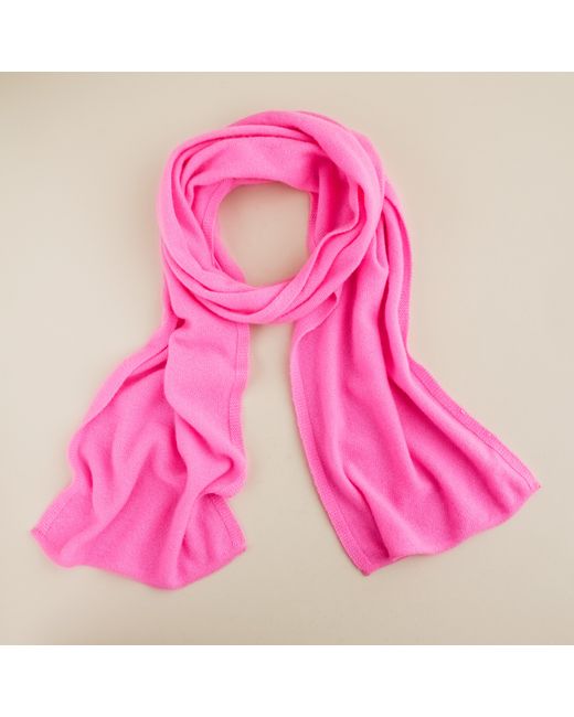 J.Crew Pink Cashmere Scarf