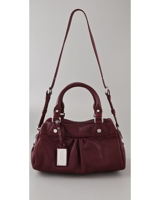 Marc By Marc Jacobs Classic Q Baby Groovee Satchel in Purple