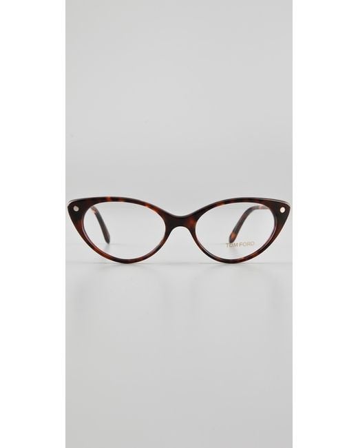 Tom Ford Cat Eye Glasses | Lyst