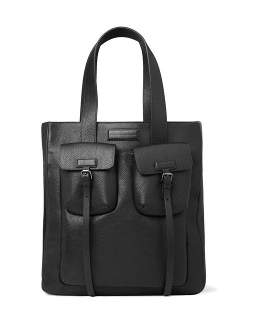 Marc By Marc Jacobs Black Full Grain Leather Tote Bag for men
