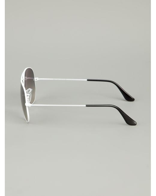 White aviators 2025