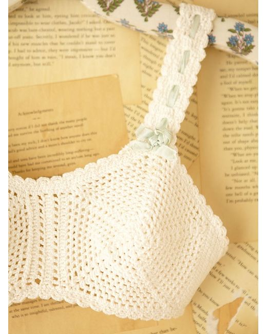 Free People Ilektra - White Bralette - Crochet Lace Bralette - Lulus