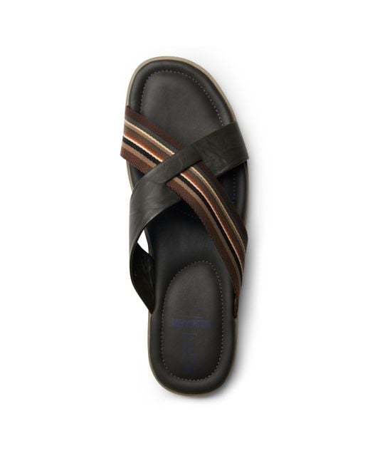 Paul Smith Lalo Web Crossover Sandals in Brown for Men | Lyst UK