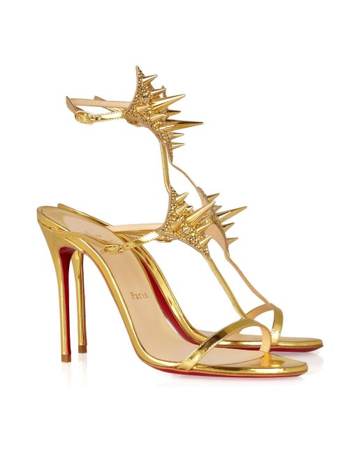 Louboutin hotsell spike sandals