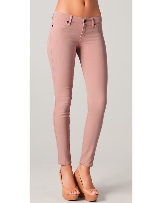 Rich & Skinny Legacy Skinny Jeans in Pink | Lyst