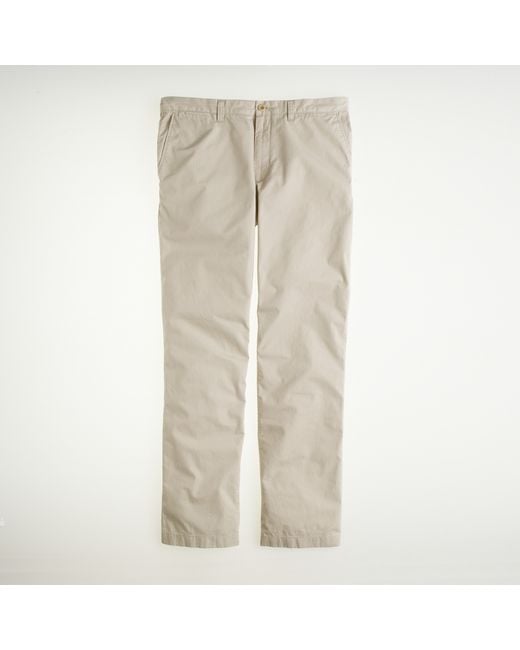J.Crew Natural Lightweight Essex Pant in Classic Fit for men