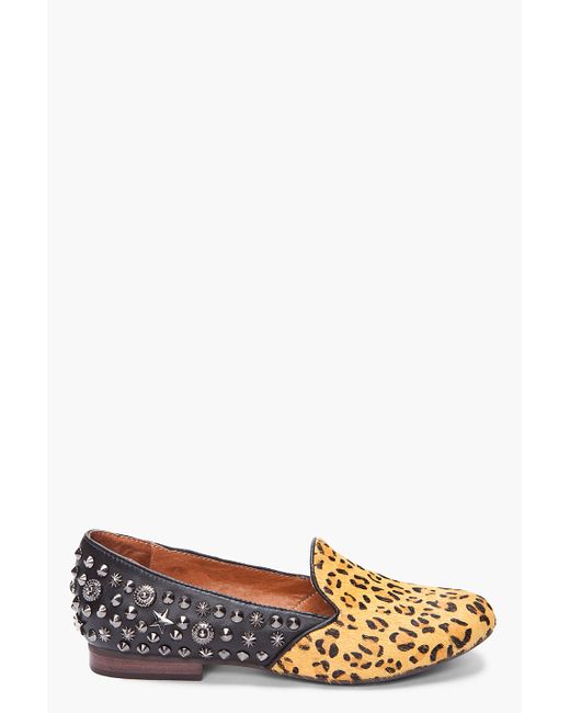 Jeffrey campbell leopard flats sale
