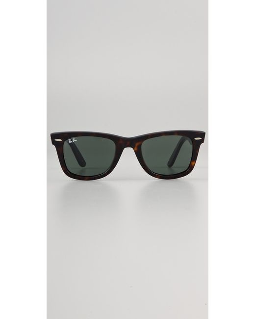 Ray-Ban Green Polarized Wayfarer Sunglasses