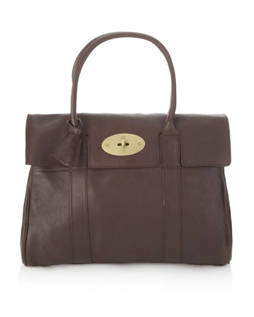 Mulberry Brown Chocolate Bayswater Bag