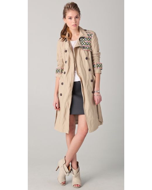 Gryphon Natural New Timeless Trench Coat