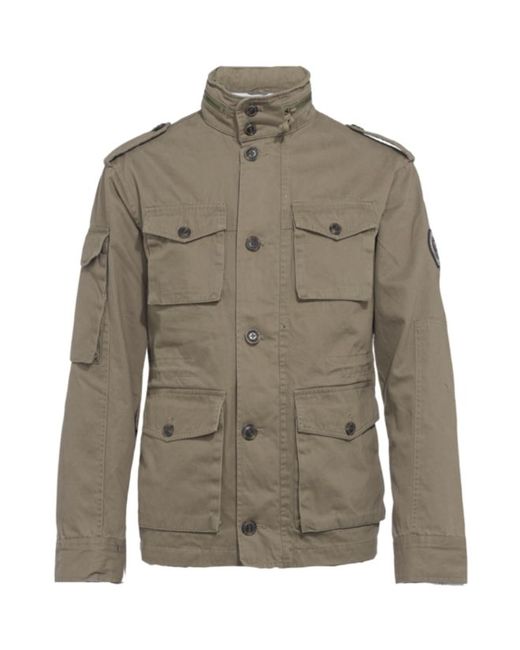GANT Brown Military Jacket for men