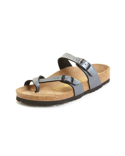 Birkenstock Mayari Sandals in Metallic Lyst