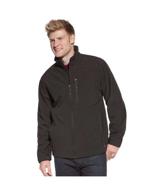 Weatherproof Black 32 Degrees Softshell Zip Jacket for men