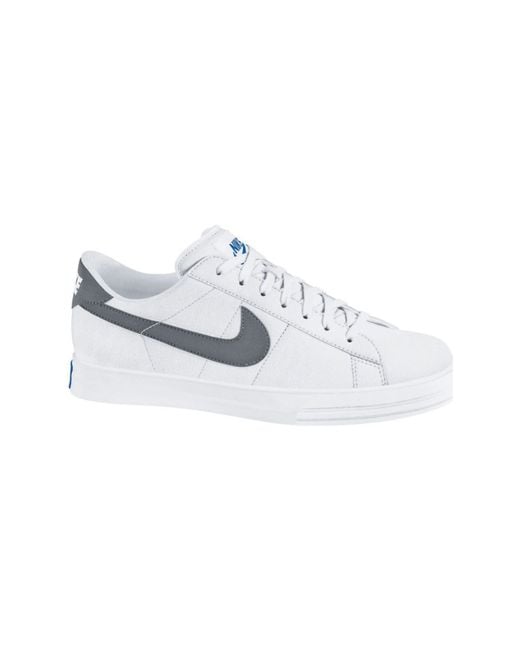 Nike White Sweet Classic Leather Sneakers for men