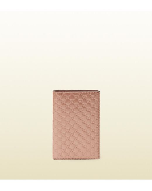 Gucci Pink Passport Case