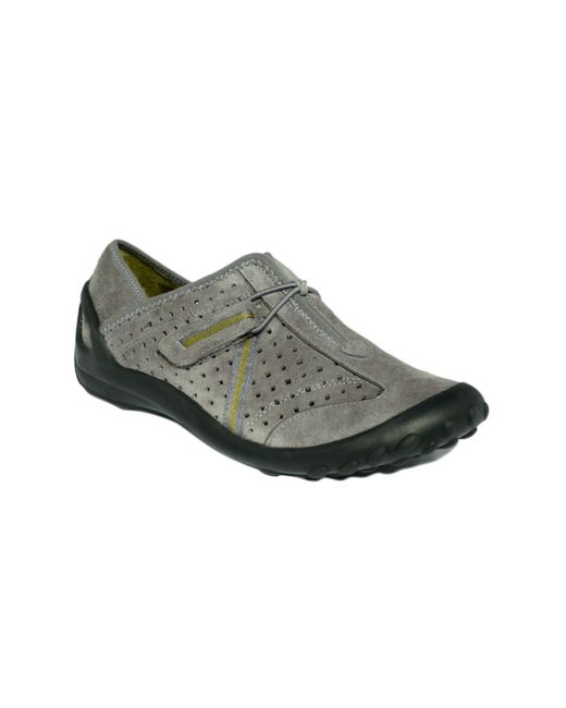 Clarks Gray Privo Tequini Athletic Shoes