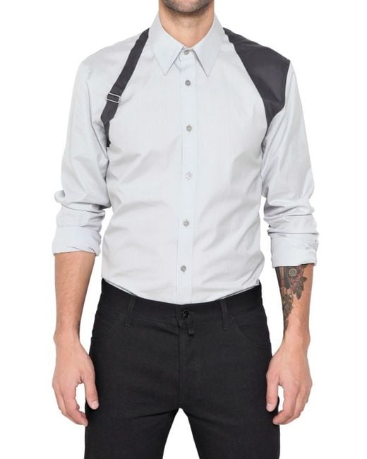 Shirt over shoulder clearance