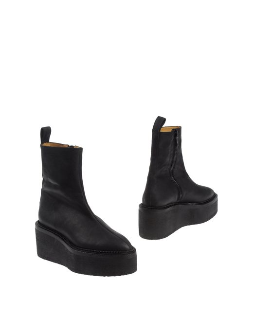 Damir Doma Ankle Boots in Black | Lyst