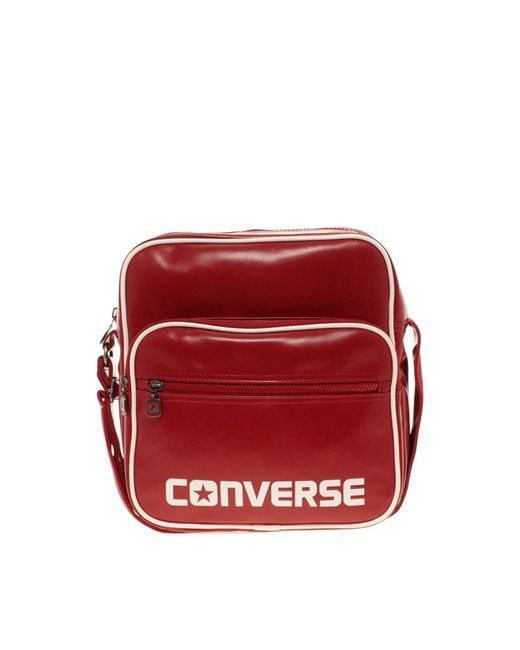 Converse Red Messenger Bag for men
