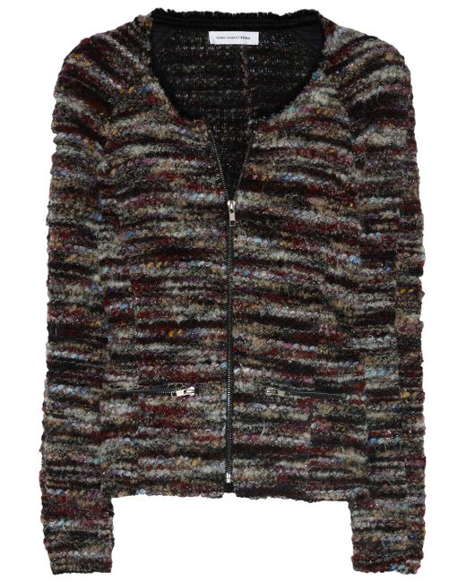 Étoile Isabel Marant Multicolor Momo Bouclé Wool Blend Jacket