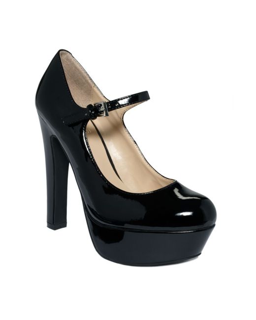 G by Guess Varika Platform Mary Jane Pumps in Black | Lyst