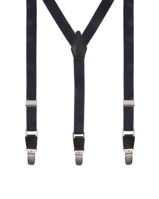 Fred Perry Blue Slim Braces for men