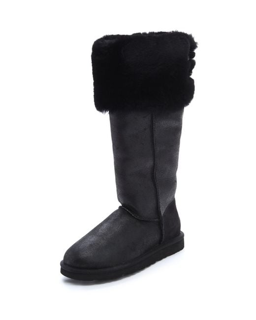 UGG Black Over The Knee Bailey Boots