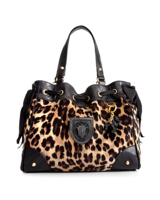 Juicy Couture Multicolor Leopard Velour Daydreamer