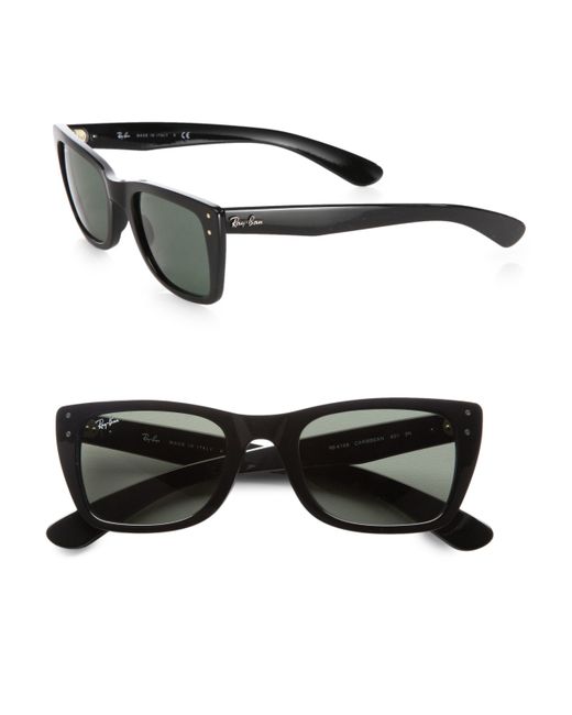 Ray-Ban Caribbean Sunglasses in Black for Men | Lyst