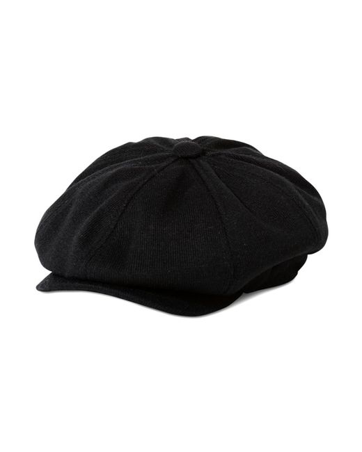 Sean John Black Rerun Knit Cabbie Hat for men