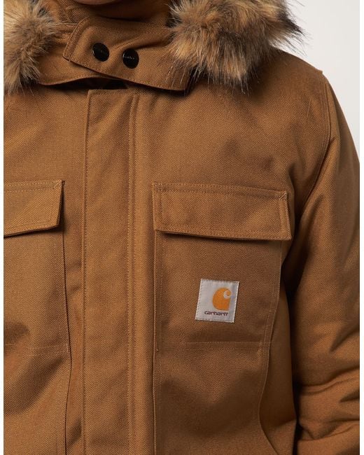 Carhartt jacket top with removable hood