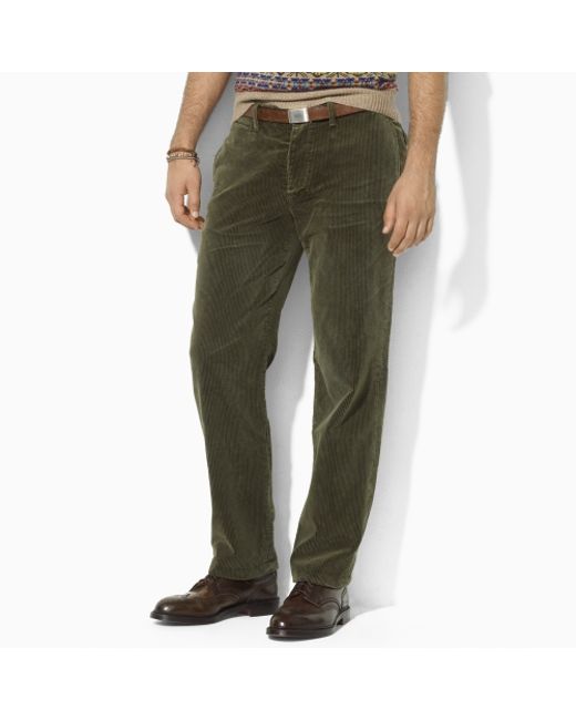 Polo Ralph Lauren Green Country Corduroy Pant for men