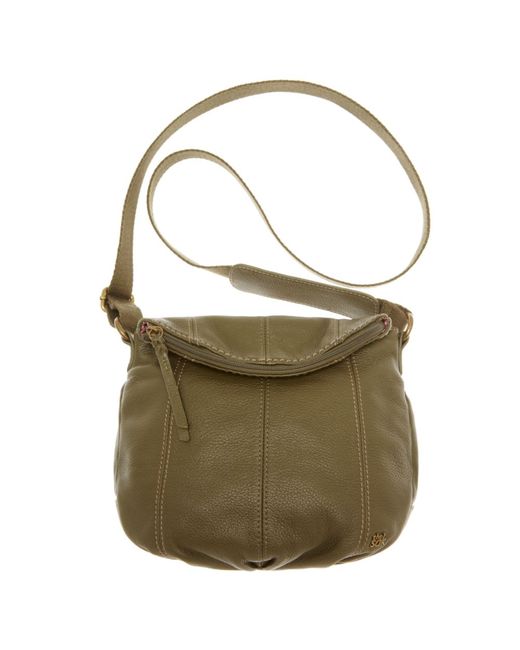 The Sak Green Deena Flap Crossbody Bag
