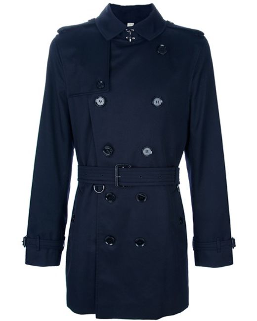 Burberry Blue Britton Trenchcoat for men
