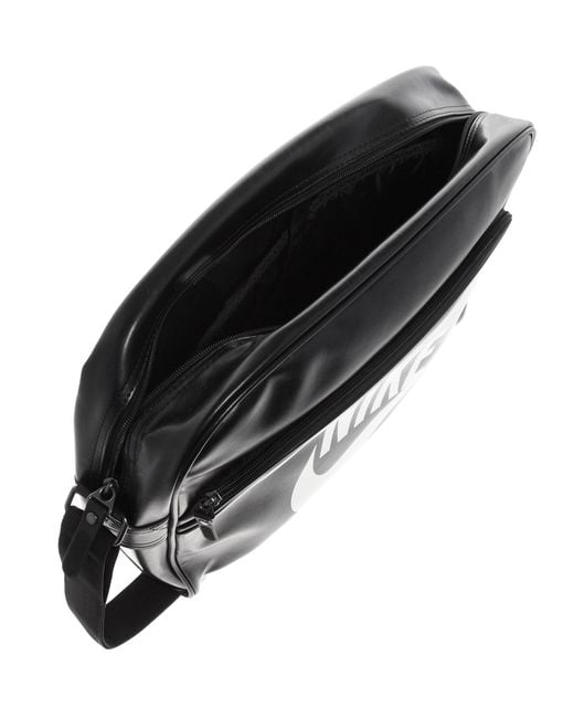 Nike Heritage Messenger Bag in Black for Men Lyst