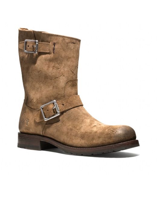 COACH Natural Frye For Coach Rogan Engineer Boot for men