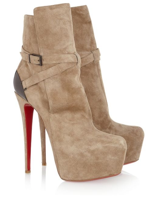 Louboutin platform boots hot sale
