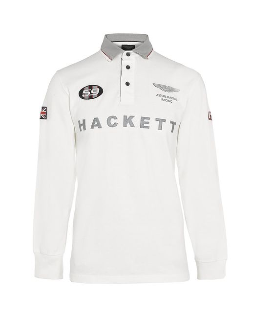 Hackett Aston Martin Racing Rugby Shirt 
