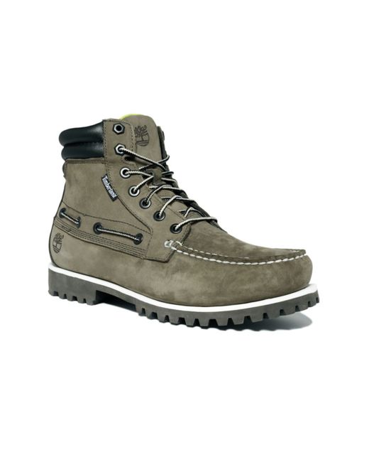 Timberland Natural Oakwell 7 Eye Moc Toe Boots for men